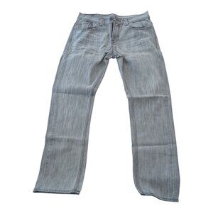 Levi’s Light Grey Skinny Cut Jeans Style 511 Back Zip Pockets